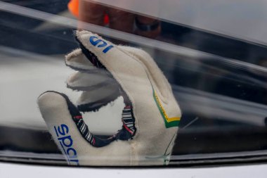 Barselona, İspanya 'dan ALEX PALOU (10) Indianapolis Motor Speedway Indianapolis, Indiana, ABD' de yarışmaya hak kazanmıştır..