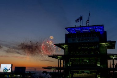 Indianapolis Motor Speedway Indianapolis, Indiana, ABD 'de Indianapolis 500 için INDYCAR SERIES' e ev sahipliği yapıyor..