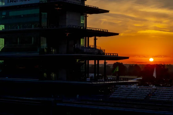 Indianapolis Motor Speedway Ist Gastgeber Der Indycar Series Für Die — Stockfoto