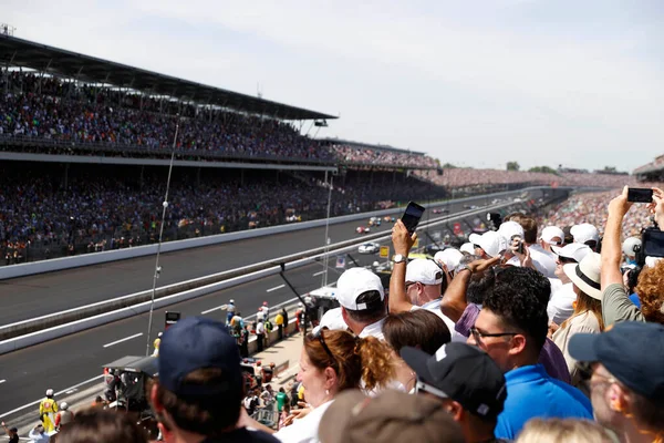 Indianapolis Motor Speedway Gastheer Van Indycar Series Voor Indianapolis 500 — Stockfoto
