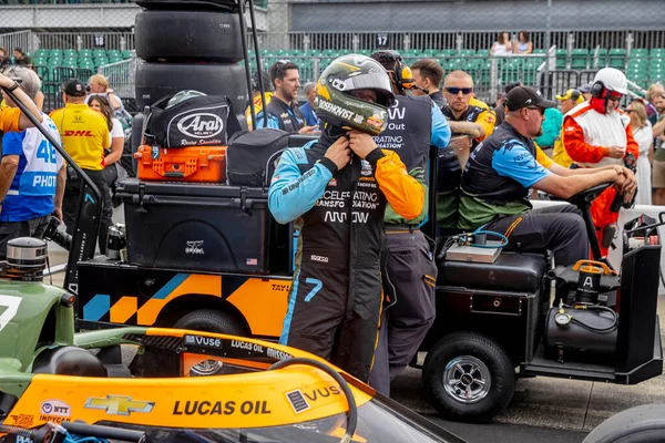 FELIX ROSENQVIST (7) (İsveç) Indianapolis Motor Yarış Pisti Indianapolis, MI, ABD.