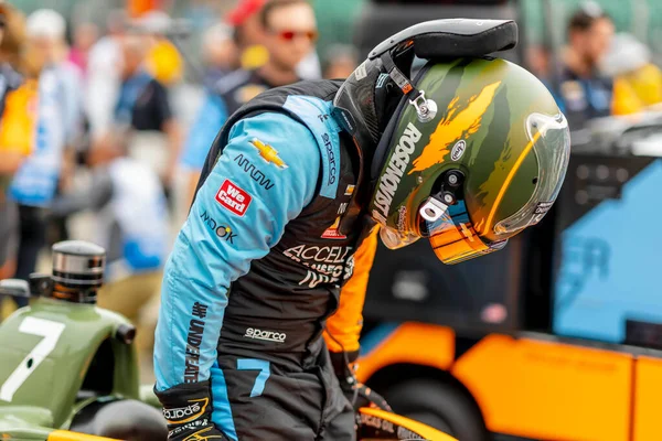 FELIX ROSENQVIST (7) (İsveç) Indianapolis Motor Yarış Pisti Indianapolis, MI, ABD.