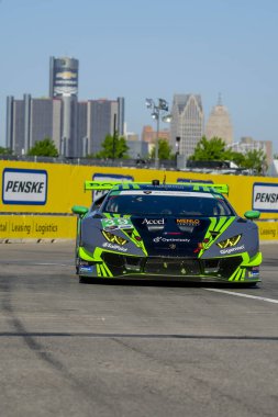 Belle Isle Park, Detroit, MI, ABD 'deki Chevrolet Detroit Grand Prix IMSA Serisi' ne ev sahipliği yapıyor..