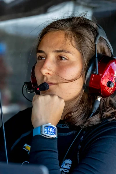 Tatiana Calderon Aus Bogota Kolumbien Bereitet Sich Auf Den Chevrolet — Stockfoto