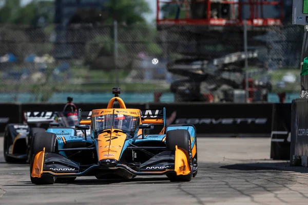 Felix Rosenqvist Varnamo Suecia Recorre Los Turnos Durante Una Sesión — Foto de Stock