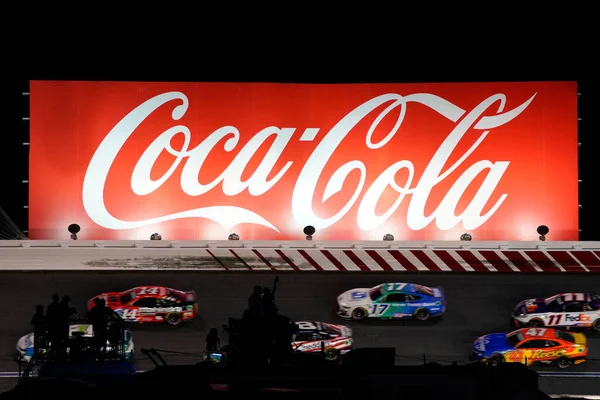 Росс Честейн Бере Участь Coca Cola 600 Charlotte Motor Speedway — стокове фото