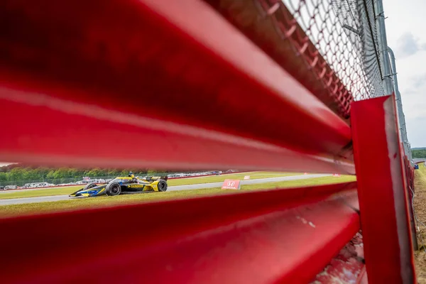 Colton Herta Valence Californie Entraîne Pour Honda Indy 200 Mid — Photo