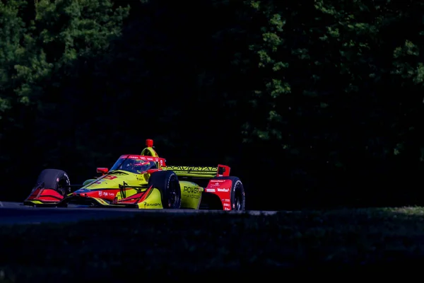 Devlin Defrancesco Toronto Canada Runs Turns Practice Session Honda Indy — 스톡 사진