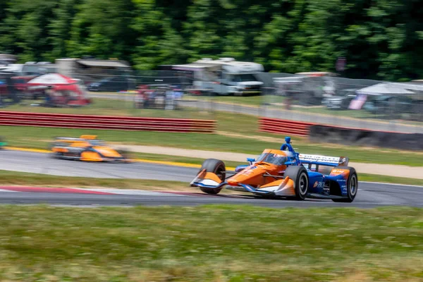 Scott Dixon Auckland New Zealand Races Turns Honda Indy 200 — Stock Fotó