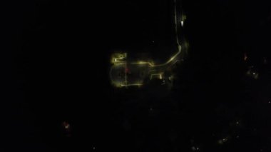 4 Temmuz kutlamaları sırasında havai fişek kutlaması yapan bir insansız hava aracı...