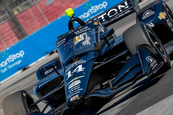 Kyle Kirkwood Jupiter Florida Travels Turns Practice Honda Indy Toronto — Stok fotoğraf