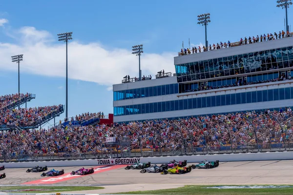 Dalton Kellett Stouffville Canada Races Front Stretch Veedeals Com 250 — Foto Stock