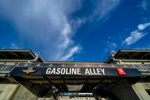 Indianapolis Motor Speedway Gastheer Van Indycar Series Voor Gallagher Grand — Stockfoto