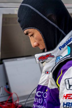 TAKUMA SATO (51) of Tokyo, Japan qualifies for the Big Machine Music City Grand Prix on the Streets Of Nashville in Nashville, TN, USA.