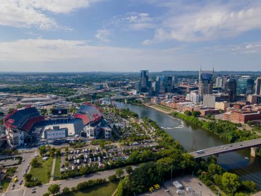 the Streets Of Nashville plays host to the INDYCAR SERIES for the Big Machine Music City Grand Prix in Nashville, TN, USA.