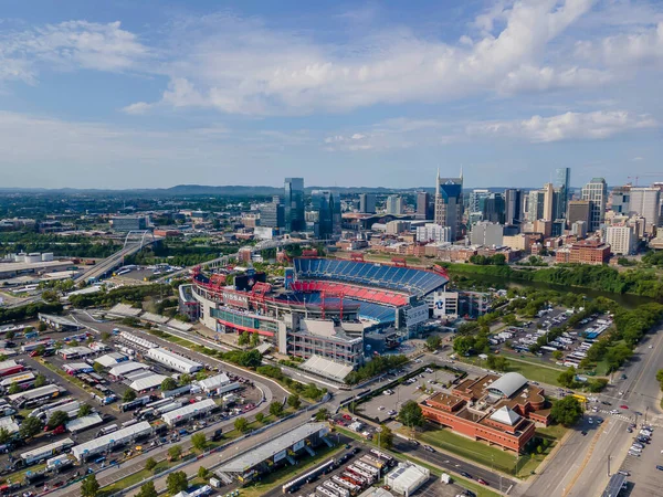 the Streets Of Nashville plays host to the INDYCAR SERIES for the Big Machine Music City Grand Prix in Nashville, TN, USA.
