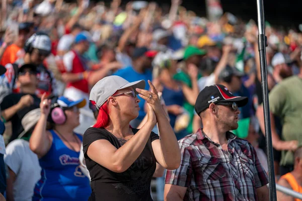 July 2022 Hampton Usa Fans Show Support Favorite Team Quaker — Stok fotoğraf