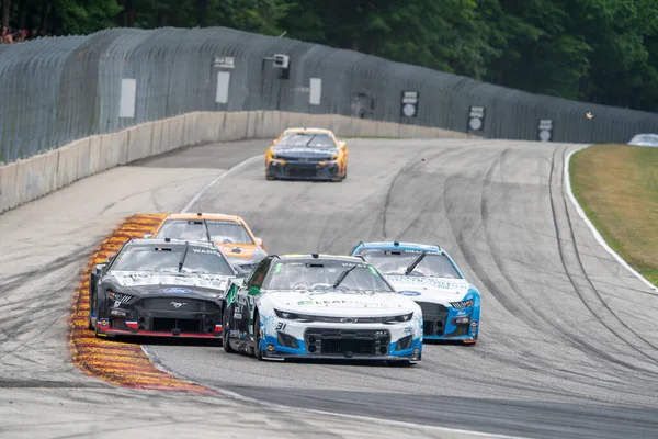 July 2022 Elkhart Lake Usa Justin Haley Races Position Nascar — Stok fotoğraf