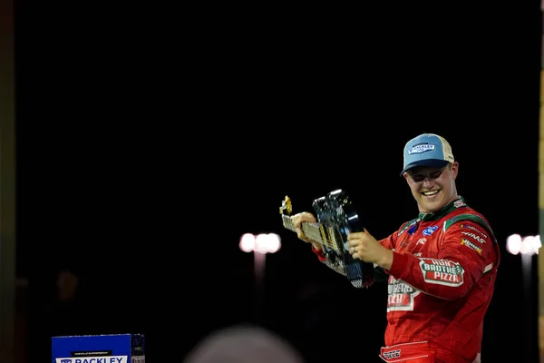 June 2022 Lebanon Usa Ryan Preece Wins Rackley Roofing 200 — Stockfoto