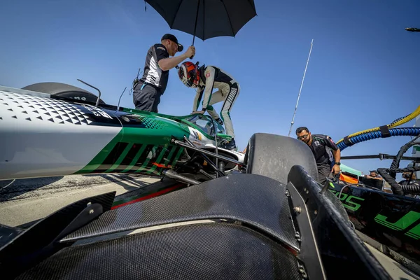 Callum Ilott Cambridge England Förbereder Sig För Att Träna Inför — Stockfoto