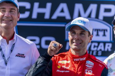 Toowoomba, Avustralya 'dan Will PowER (12), Monterey' deki WeatherTech Raceway Laguna Seca 'da düzenlenen Firestone Grand Prix sırasında ikinci kez şampiyonluğu kazandı..