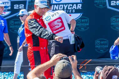 Toowoomba, Avustralya 'dan Will PowER (12), Monterey' deki WeatherTech Raceway Laguna Seca 'da düzenlenen Firestone Grand Prix sırasında ikinci kez şampiyonluğu kazandı..