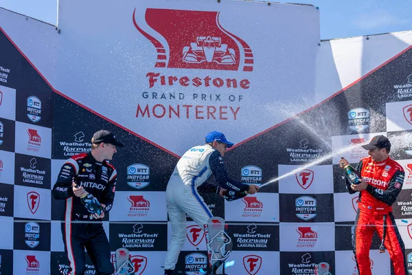 Alex Palou Barcelona Spain Wins Firestone Grand Prix Monterey Weathertech — Stock Photo, Image