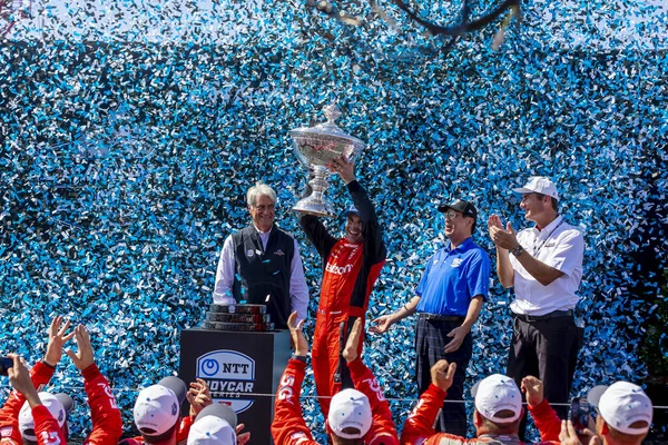 Toowoomba Avustralya Dan Power Monterey Deki Weathertech Raceway Laguna Seca — Stok fotoğraf