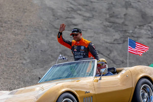 Felix Rosenqvist Varnamo Suécia Acena Para Fãs Antes Correr Para — Fotografia de Stock