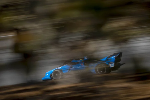Alex Palou Barcelona Spanyolország Versenyez Kanyarokban Firestone Grand Prix Monterey — Stock Fotó