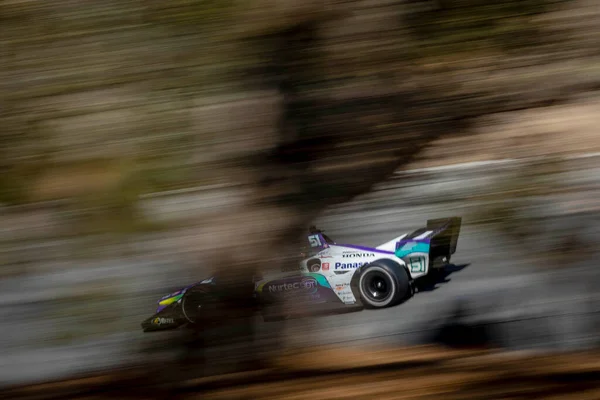 Takuma Sato Tokio Japón Corre Través Los Giros Durante Gran —  Fotos de Stock