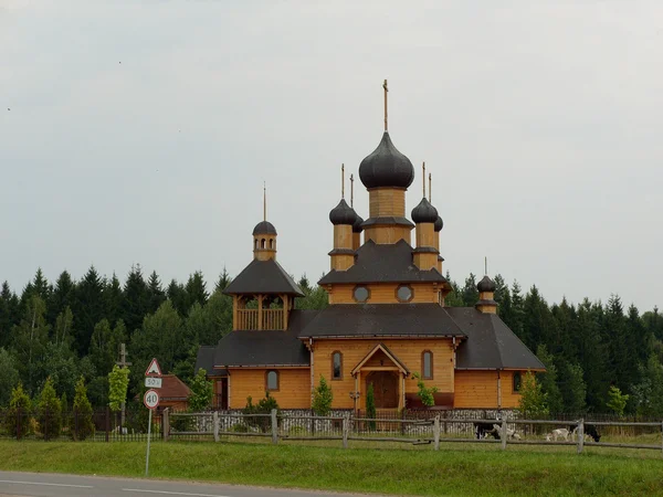 Белорусская деревня — стоковое фото