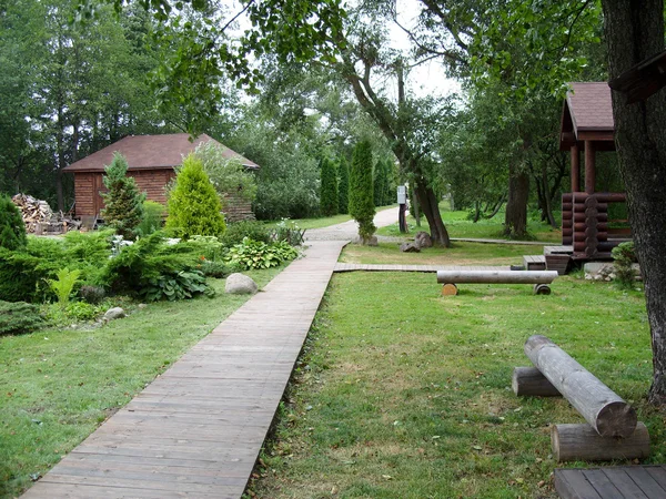 Belarusian village — Stock Photo, Image