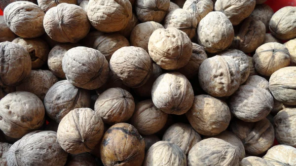 Walnuts in the skin. — Stock Photo, Image