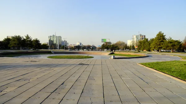 Территория "Дружбы народов" в Ташкентском дворце "Дружба народов ". — стоковое фото