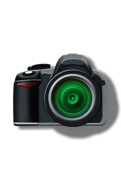 SLR camera icon — Stock Photo, Image