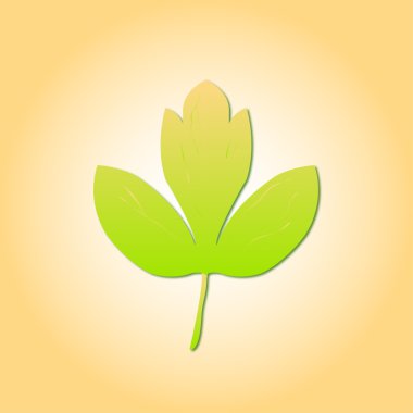 yeşil çiçek çizimi