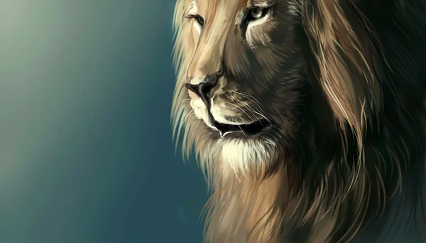 Lion. — Stock Photo, Image