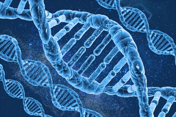 Molecole di DNA — Foto Stock