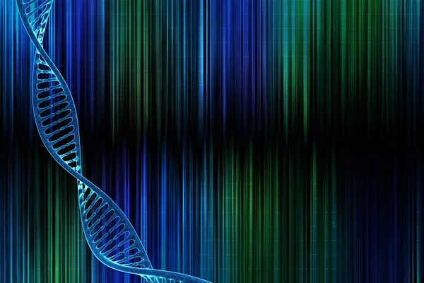 DNA in bellissimo sfondo — Foto Stock