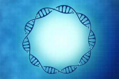 çerçeve hücrenin dna'güzel arka plan