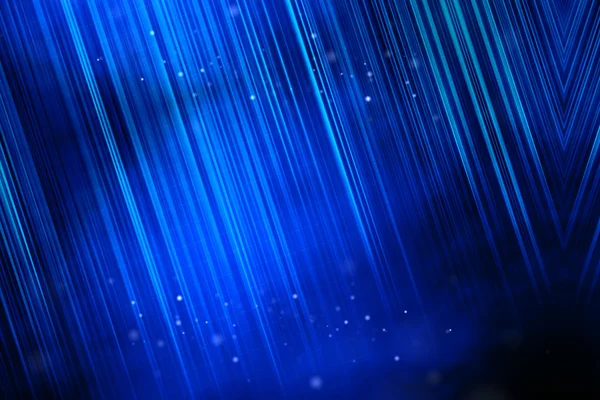 Bela linha azul fundo com as partículas — Fotografia de Stock