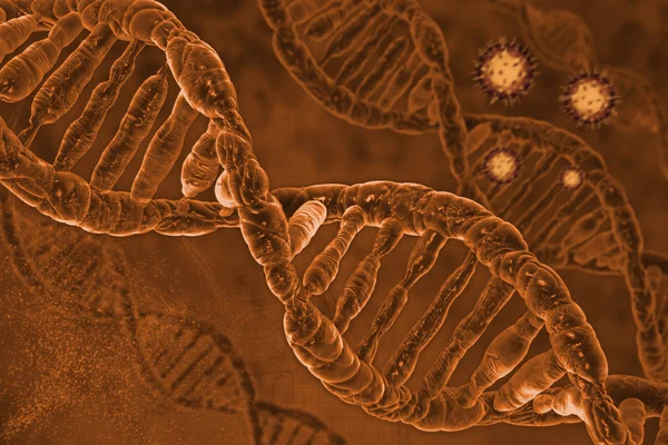 DNA achtergrond — Stockfoto