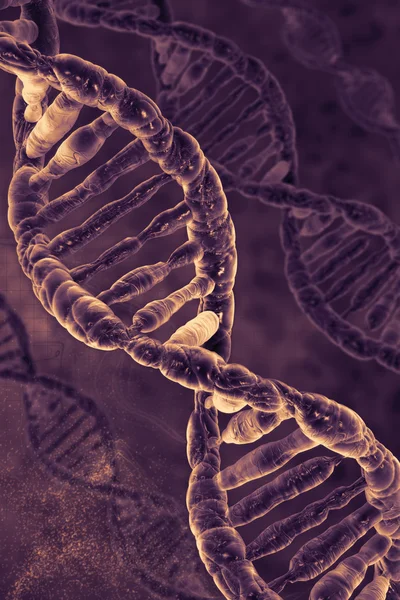 Digital illustration DNA — Stock Photo, Image