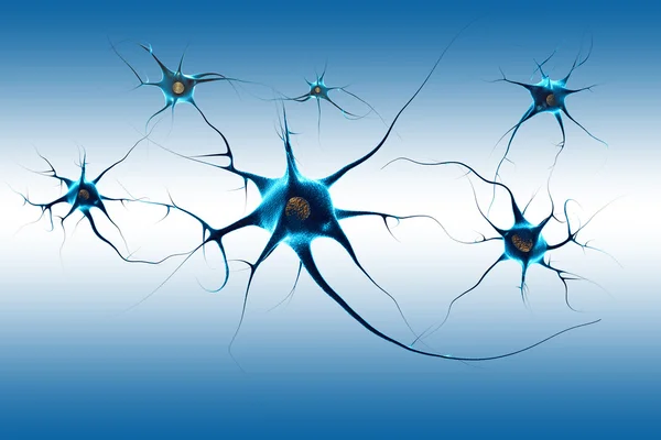 Neurons background — Stock Photo, Image