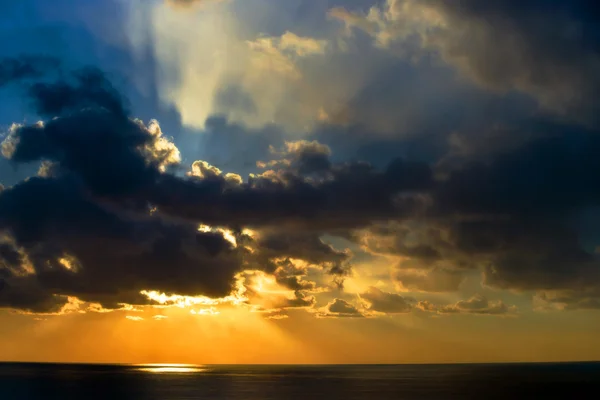 Sea sunset. — Stock Photo, Image