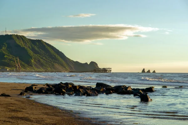 Costa de Sajalín . — Foto de Stock