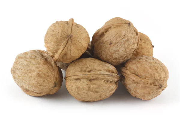 A pile of walnuts — Stock Photo, Image