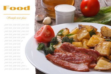 gemide izole jambon fırında patates