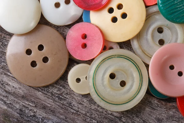 Lots of colorful buttons close up — Stock Photo, Image